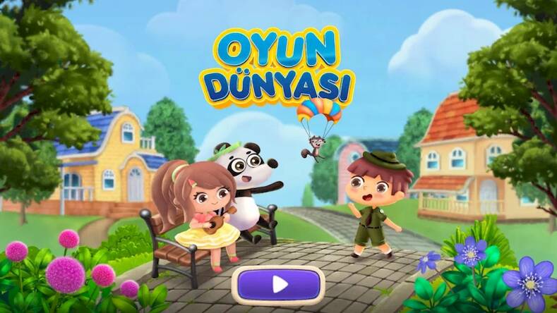 Скачать взломанную TRT Çocuk Oyun Dünyası [Много монет] MOD apk на Андроид