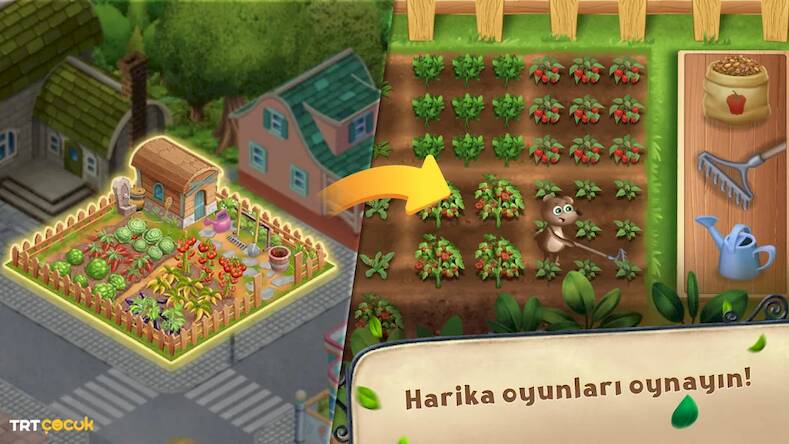Скачать взломанную TRT Çocuk Oyun Dünyası [Много монет] MOD apk на Андроид