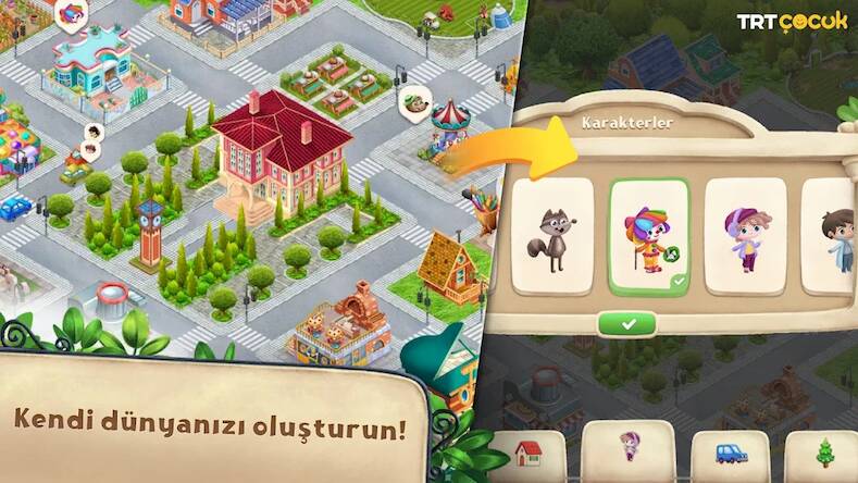 Скачать взломанную TRT Çocuk Oyun Dünyası [Много монет] MOD apk на Андроид