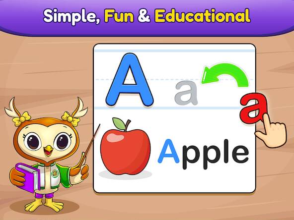 Скачать взломанную ABC Games: Phonics & Tracing [Бесплатные покупки] MOD apk на Андроид