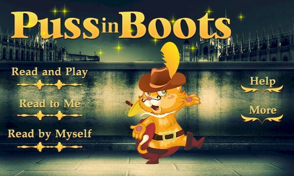 Скачать взломанную Puss In Boots [Бесплатные покупки] MOD apk на Андроид
