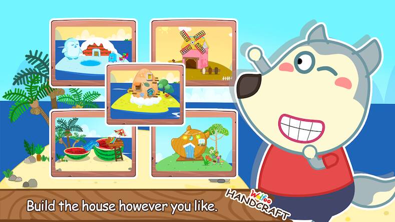 Скачать взломанную Wolfoo Making Crafts -Handmade [Мод меню] MOD apk на Андроид