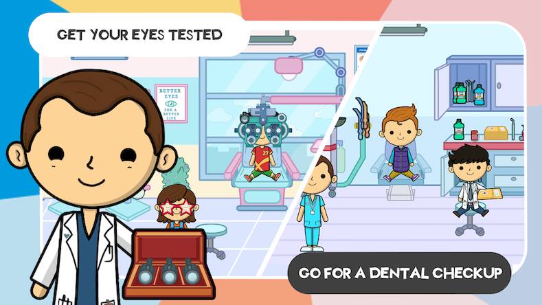 Скачать взломанную Lila's World:Dr Hospital Games [Много денег] MOD apk на Андроид