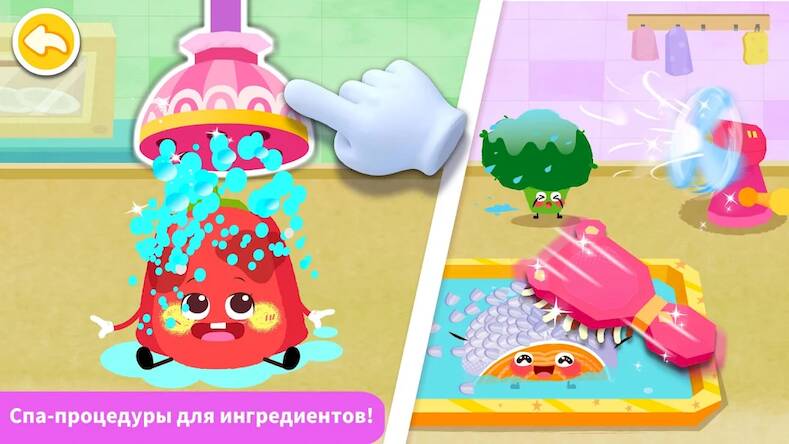 Скачать взломанную Чудо-Кухня Малышки Панды [Много монет] MOD apk на Андроид