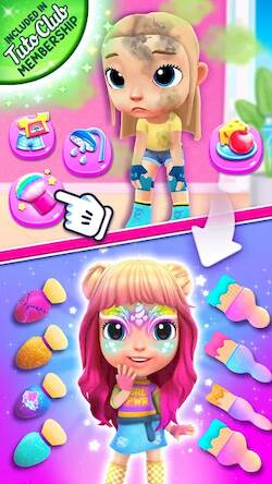 Скачать взломанную Cutie Care — няня для милашки [Бесплатные покупки] MOD apk на Андроид