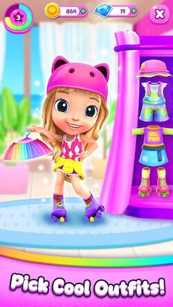 Скачать взломанную Cutie Care — няня для милашки [Бесплатные покупки] MOD apk на Андроид