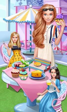 Скачать взломанную Fashion Doll: Dream House Life [Бесплатные покупки] MOD apk на Андроид