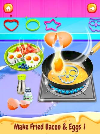 Скачать взломанную Breakfast Food Recipe! [Много монет] MOD apk на Андроид