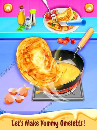 Скачать взломанную Breakfast Food Recipe! [Много монет] MOD apk на Андроид