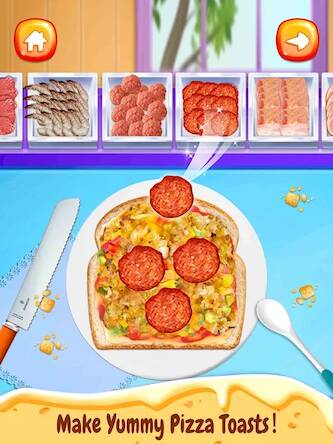 Скачать взломанную Breakfast Food Recipe! [Много монет] MOD apk на Андроид