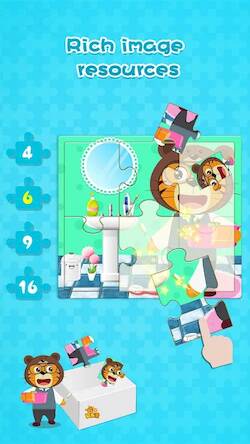 Скачать взломанную Jigsaw Puzzle Game For Kids [Бесплатные покупки] MOD apk на Андроид