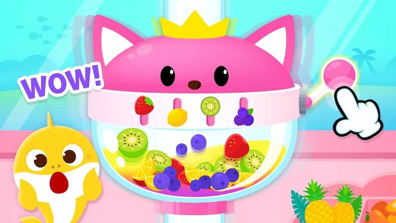 Скачать взломанную Baby Shark’s Dessert Shop [Много монет] MOD apk на Андроид