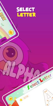 Скачать взломанную Strigi World Alphabet Game [Много денег] MOD apk на Андроид