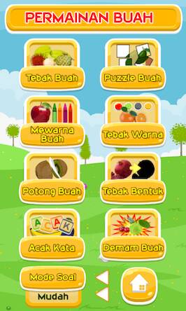 Скачать взломанную Game Anak Edukasi Buah [Много денег] MOD apk на Андроид