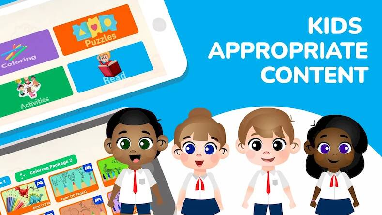 Скачать взломанную Tiny Genius Learning Game Kids [Много денег] MOD apk на Андроид
