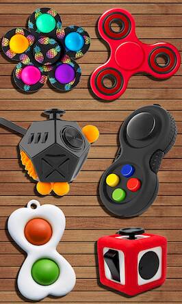 Скачать взломанную Pop It Fidget Toys: ASMR Games [Мод меню] MOD apk на Андроид