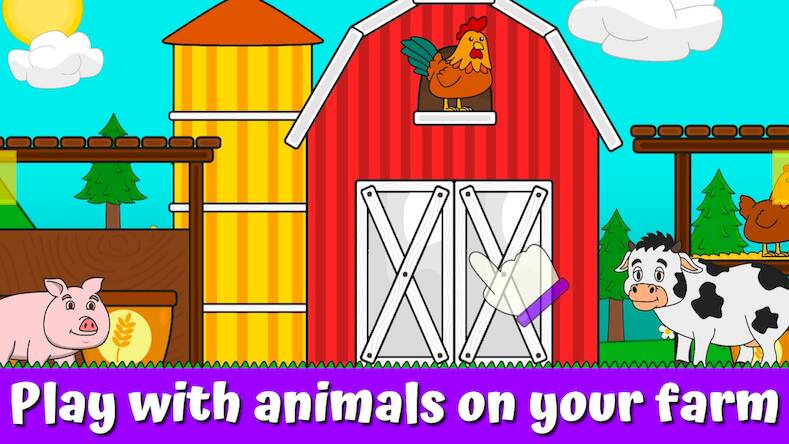 Скачать взломанную Toddler Games to Kids 2,3,4,5y [Много монет] MOD apk на Андроид