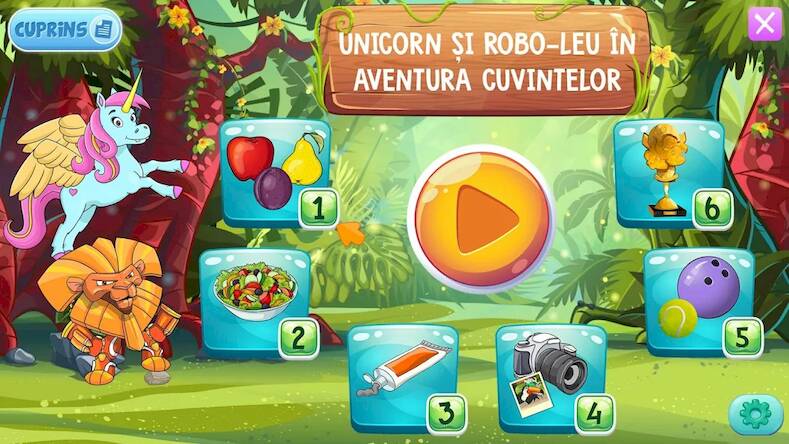 Скачать взломанную Unicorn in aventura cuvintelor [Много монет] MOD apk на Андроид