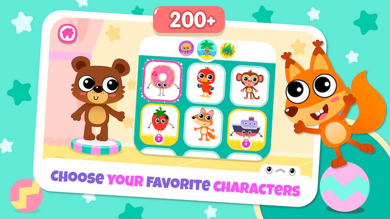 Скачать взломанную Bini Mega World games for kids [Много монет] MOD apk на Андроид