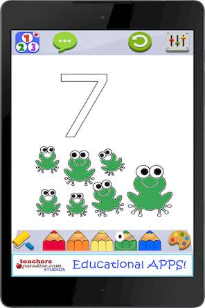 Скачать взломанную 0-100 Kids Learn Numbers Game [Мод меню] MOD apk на Андроид