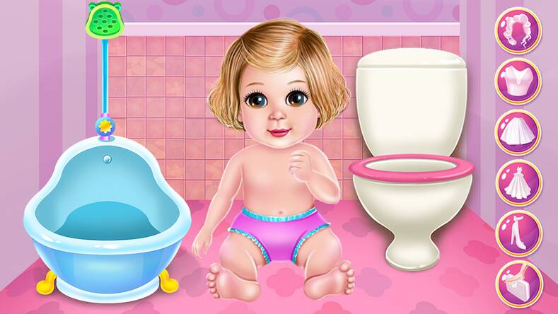 Скачать взломанную Baby Spa Salon [Много денег] MOD apk на Андроид