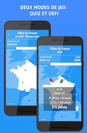 Скачать взломанную Villes de France [Мод меню] MOD apk на Андроид