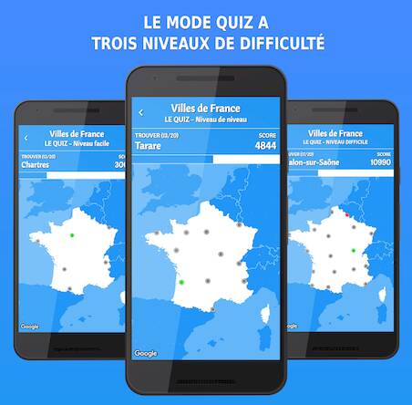 Скачать взломанную Villes de France [Мод меню] MOD apk на Андроид