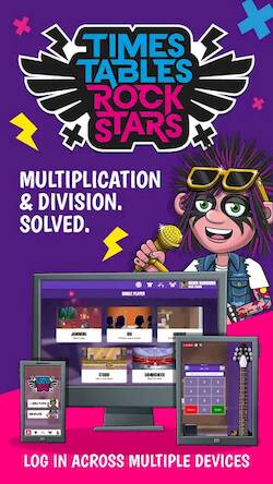 Скачать взломанную Times Tables Rock Stars [Много монет] MOD apk на Андроид