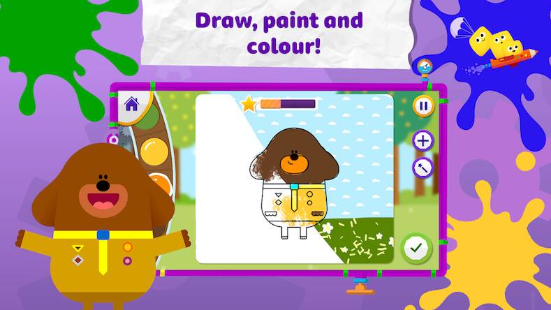 Скачать взломанную CBeebies Get Creative: Paint [Много монет] MOD apk на Андроид