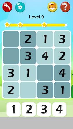 Скачать взломанную Sudoku for Kids-Animal Puzzle [Бесплатные покупки] MOD apk на Андроид