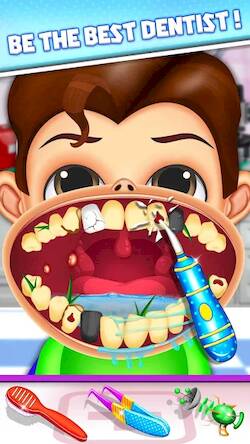 Скачать взломанную Superhero Dentist Doctor Games [Бесплатные покупки] MOD apk на Андроид