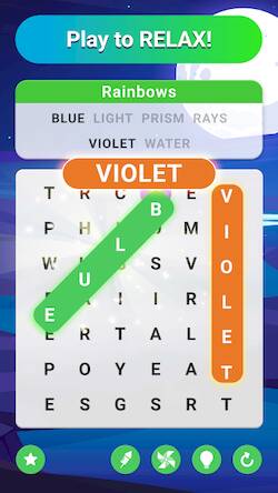 Скачать взломанную Word Search - Word Puzzle Game [Бесплатные покупки] MOD apk на Андроид