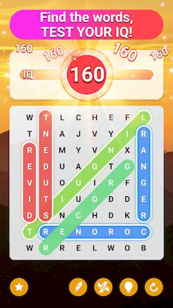 Скачать взломанную Word Search - Word Puzzle Game [Бесплатные покупки] MOD apk на Андроид