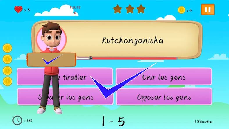 Скачать взломанную Swahili Français II [Много монет] MOD apk на Андроид