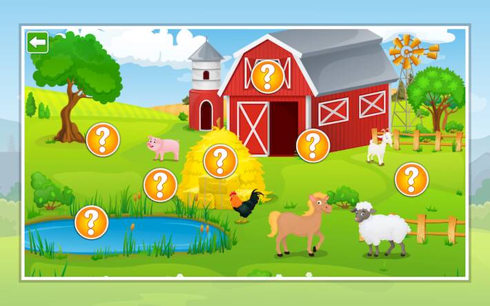 Скачать взломанную Kids Animals [Бесплатные покупки] MOD apk на Андроид