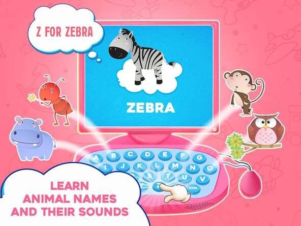Скачать взломанную Girls Princess Pink Computer [Мод меню] MOD apk на Андроид