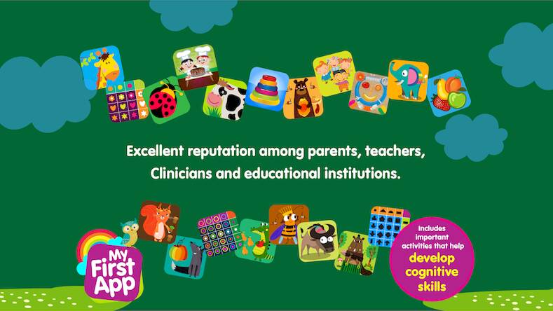 Скачать взломанную MyFirstApp Preschool Academy [Мод меню] MOD apk на Андроид