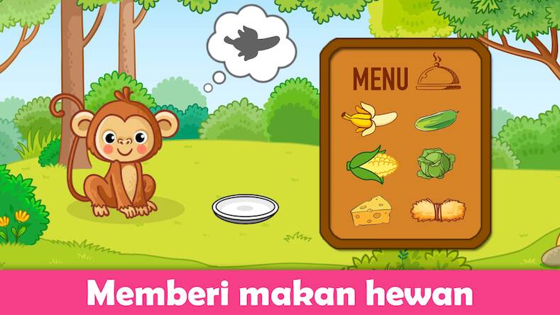 Скачать взломанную Game Anak Edukasi Hewan & Buah [Много денег] MOD apk на Андроид