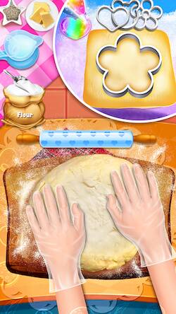 Скачать взломанную Unicorn Cake Maker-Bakery Game [Много денег] MOD apk на Андроид
