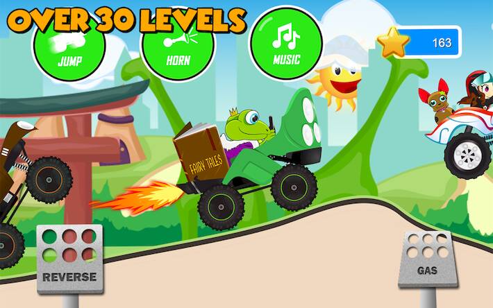 Скачать взломанную Fun Kids Car Racing Game [Много монет] MOD apk на Андроид
