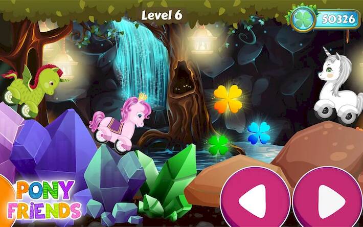 Скачать взломанную Маленький пони игры за девочек [Много монет] MOD apk на Андроид