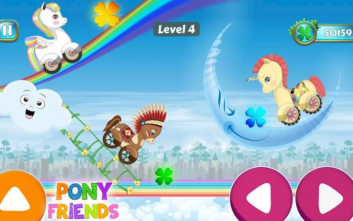 Скачать взломанную Маленький пони игры за девочек [Много монет] MOD apk на Андроид