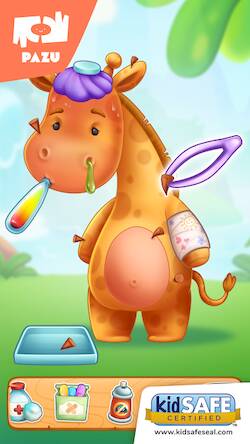 Скачать взломанную Джунгли ветеринарные игры [Мод меню] MOD apk на Андроид