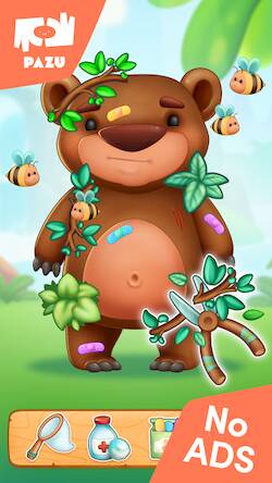 Скачать взломанную Джунгли ветеринарные игры [Мод меню] MOD apk на Андроид