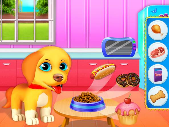 Скачать взломанную Pet Puppy Care Dog Games [Много монет] MOD apk на Андроид