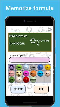 Скачать взломанную Organic Chemistry App: ChemPuz [Мод меню] MOD apk на Андроид