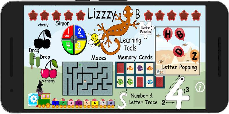 Скачать взломанную LizzyB Autism Learning Tools [Много денег] MOD apk на Андроид