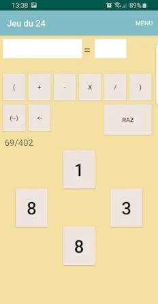 Скачать взломанную Jeu du 24 [Много монет] MOD apk на Андроид