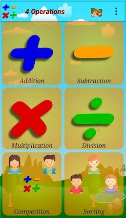 Скачать взломанную 4 Operations Math Game [Много монет] MOD apk на Андроид