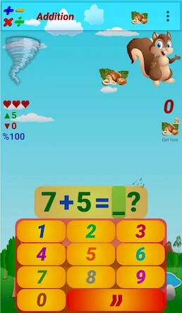 Скачать взломанную 4 Operations Math Game [Много монет] MOD apk на Андроид
